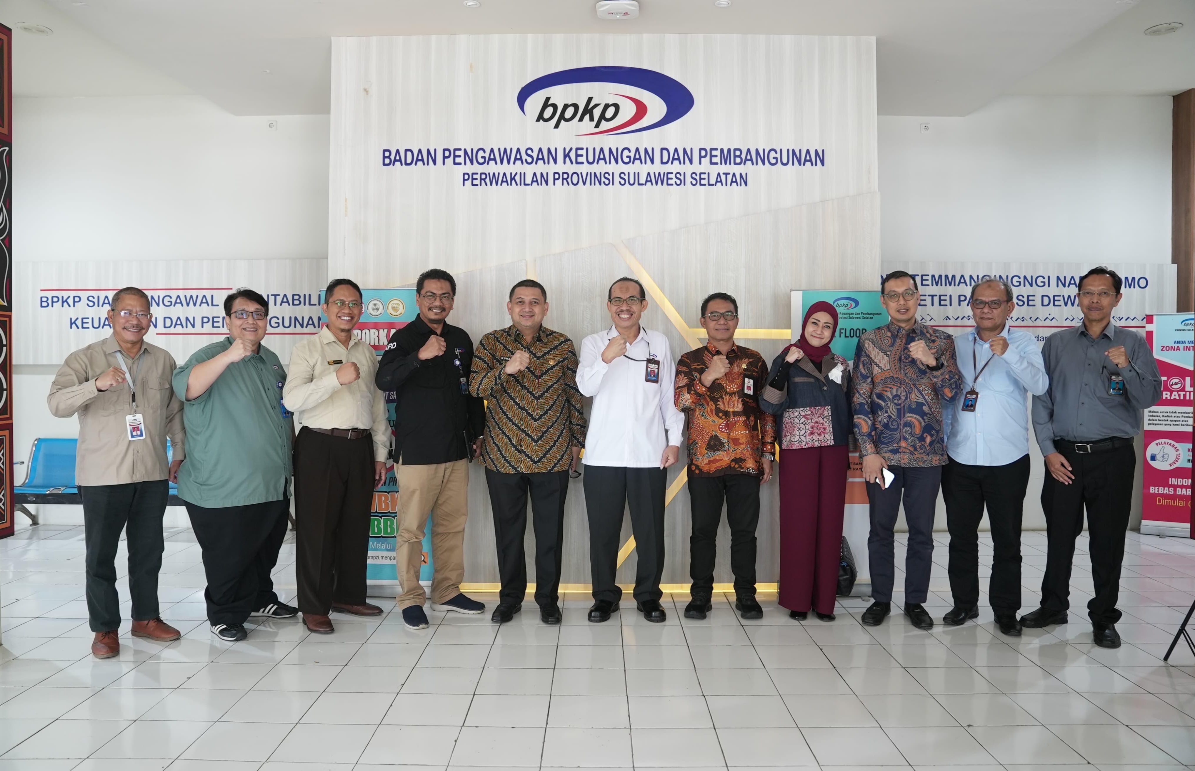 Bersama BPKP Sulsel, Wali Kota Makassar Bahas Pengawasan Program MBG dan Urban