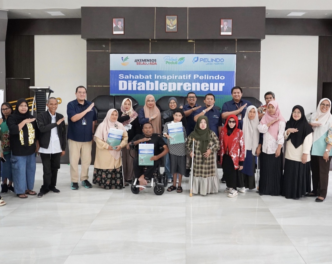 Pelindo Jasa Maritim dan Kemensos Latih 30 Disabilitas Lewat Program Difablepreneur