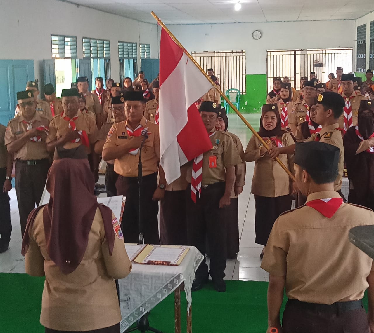 Pengurus Baru Kwarran Parangloe Resmi Dilantik, Siap Wujudkan Pramuka Lebih Baik