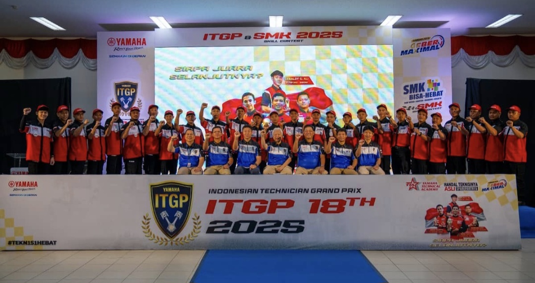 Indonesia Technician Grand Prix Digelar, Komitmen Yamaha Cetak Teknisi Berkualitas Global