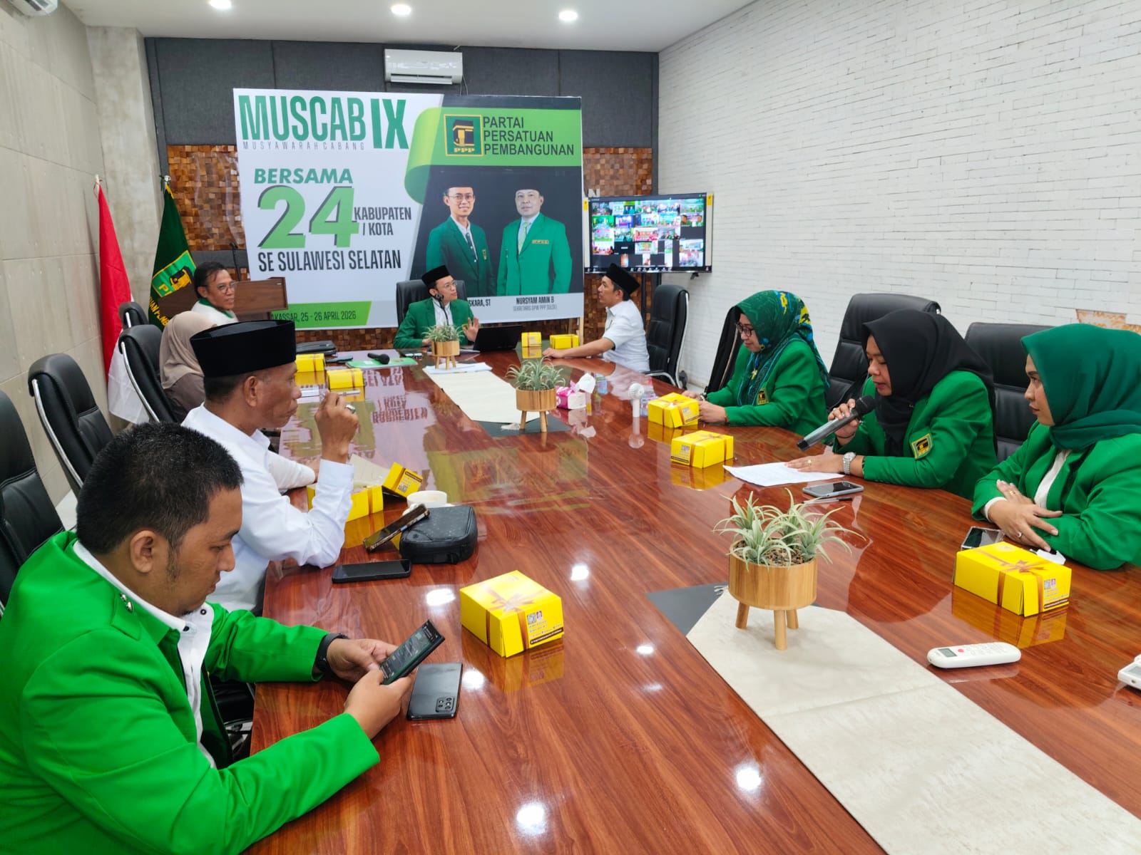 Muscab Serentak PPP Digelar Hybrid  