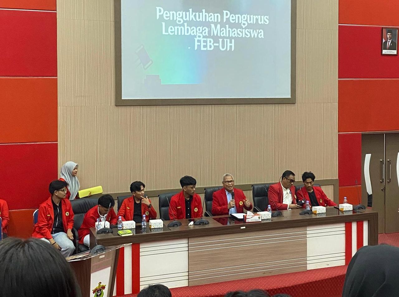 Pelantikan Bersama SEMA dan HMJ FEB-UH: Wujudkan Kabinet Progresiva untuk Mahasiswa