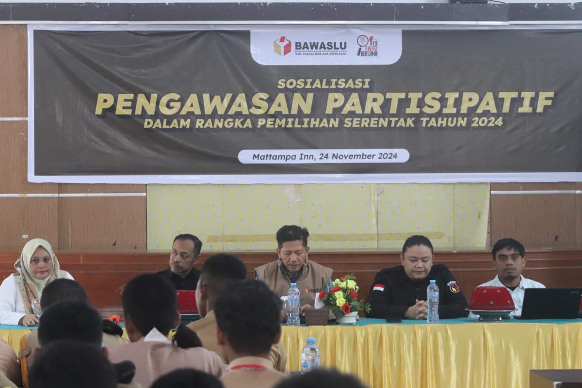 Sosialisasi Pengawasan Partisipatif, Bawaslu  bersama Pramuka Wujudkan Gerakan Awasi TPS