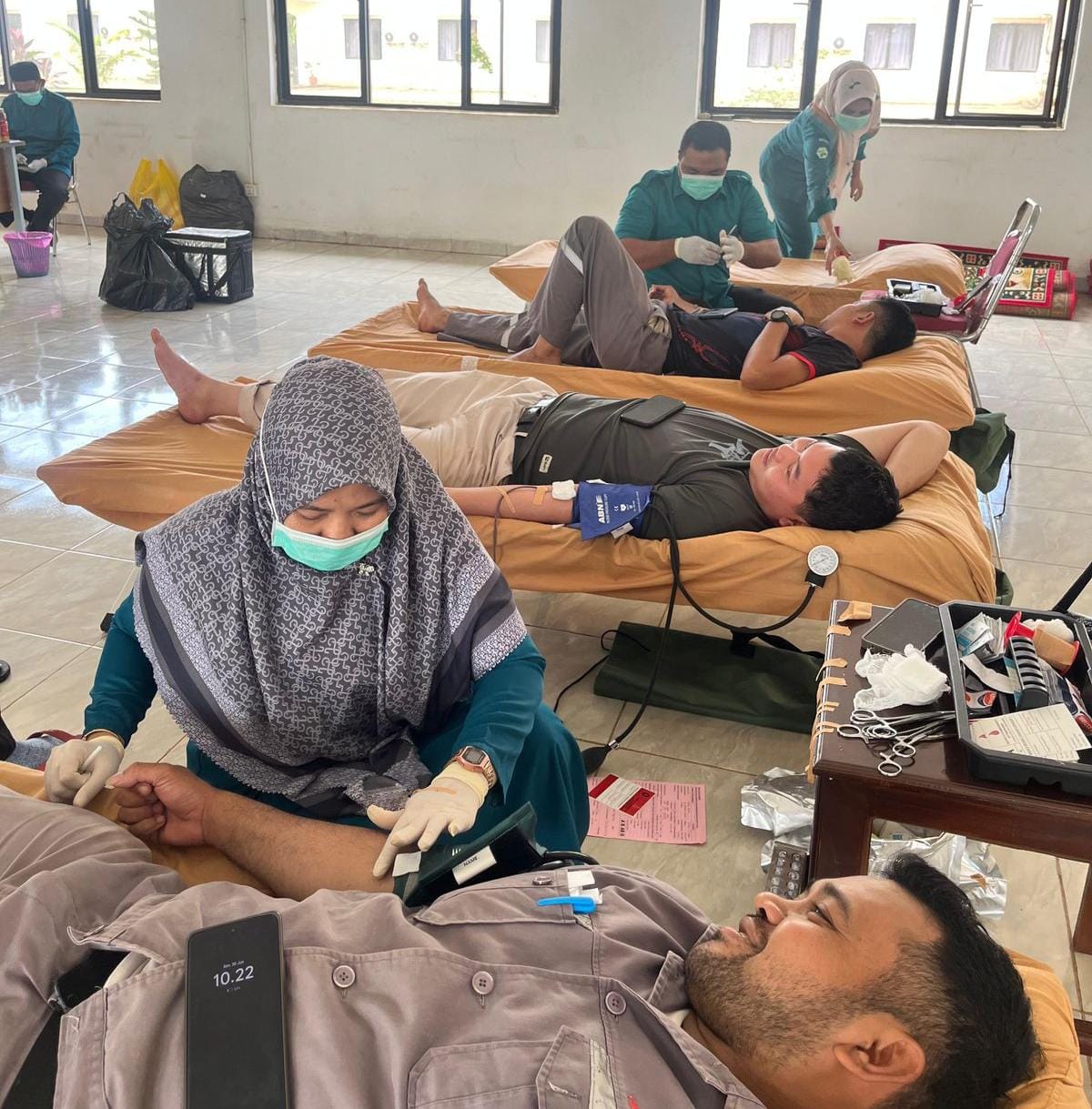 Lima Hari Donor Darah, Huadi Group Bantu Jaga Stok Darah RSUD Bantaeng