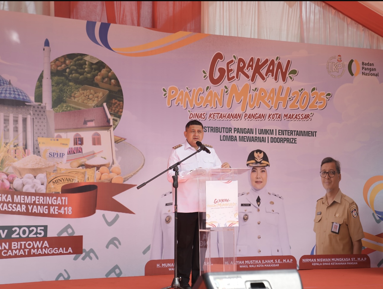 Pemkot Makassar Dorong Gerakan Pangan Murah Jadi Program Tahunan