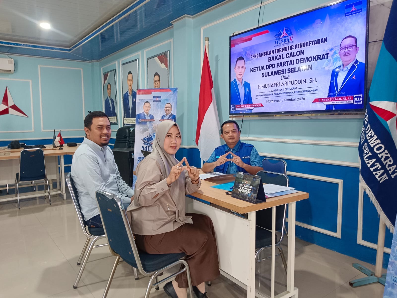 Appi Mengawali Perebutan Kursi Demokrat Sulsel