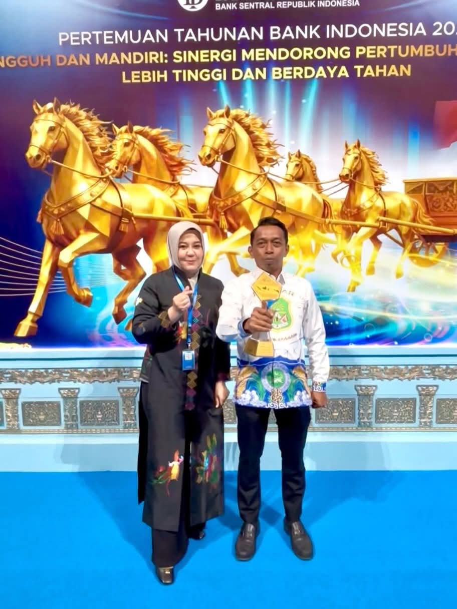 Di Hadapan Presiden, Sidrap Dianugerahi TP2DD Kabupaten Terbaik 2025 Kawasan Sulawesi