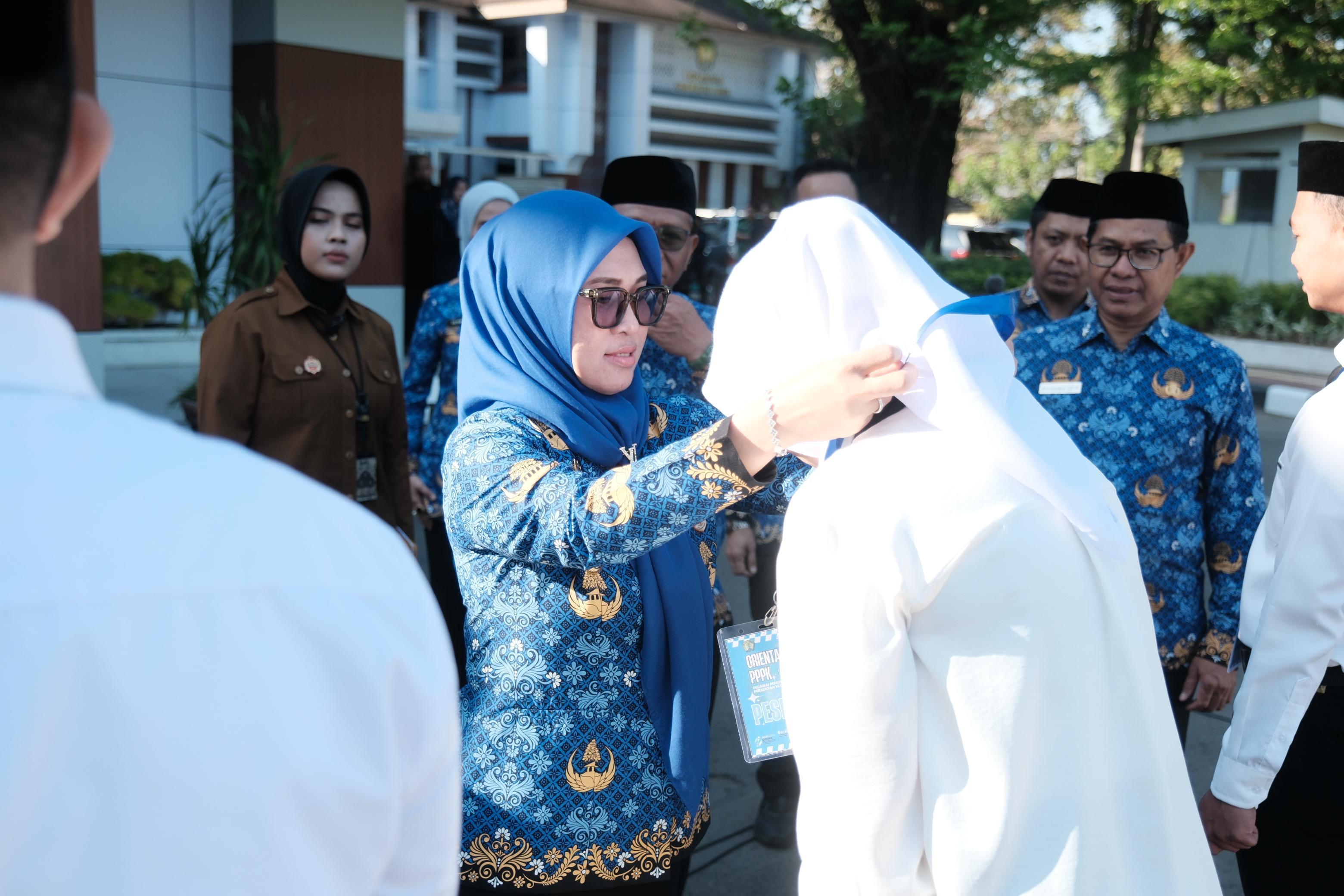 Bupati Husniah Sebut PPPK Selevel ASN