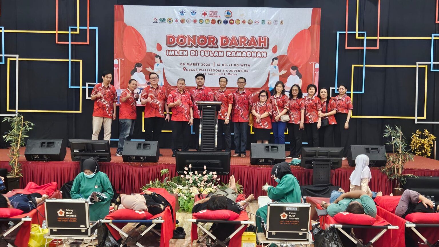 PSMTI Sulsel Gelar Donor Darah Imlek di Bulan Ramadan, 728 Kantong Darah Terkumpul