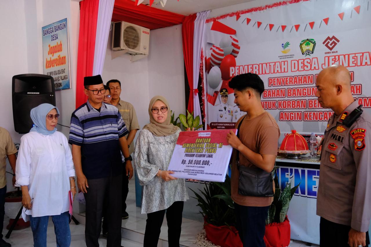 Dukung Pengembangan Sanggar Seni di Gowa, Kemensos Berikan Bantuan Rp50 Juta