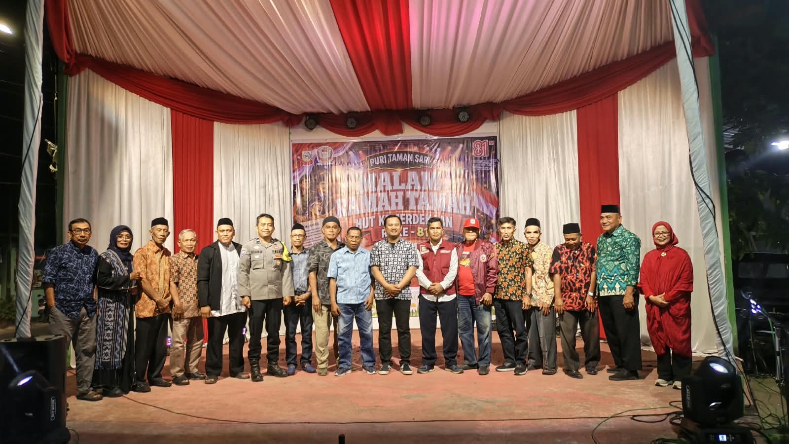 Di Malam Ramah Tamah HUT RI, Lurah Kassi-Kassi Ingatkan Warga Soal Sampah dan Perlinsos
