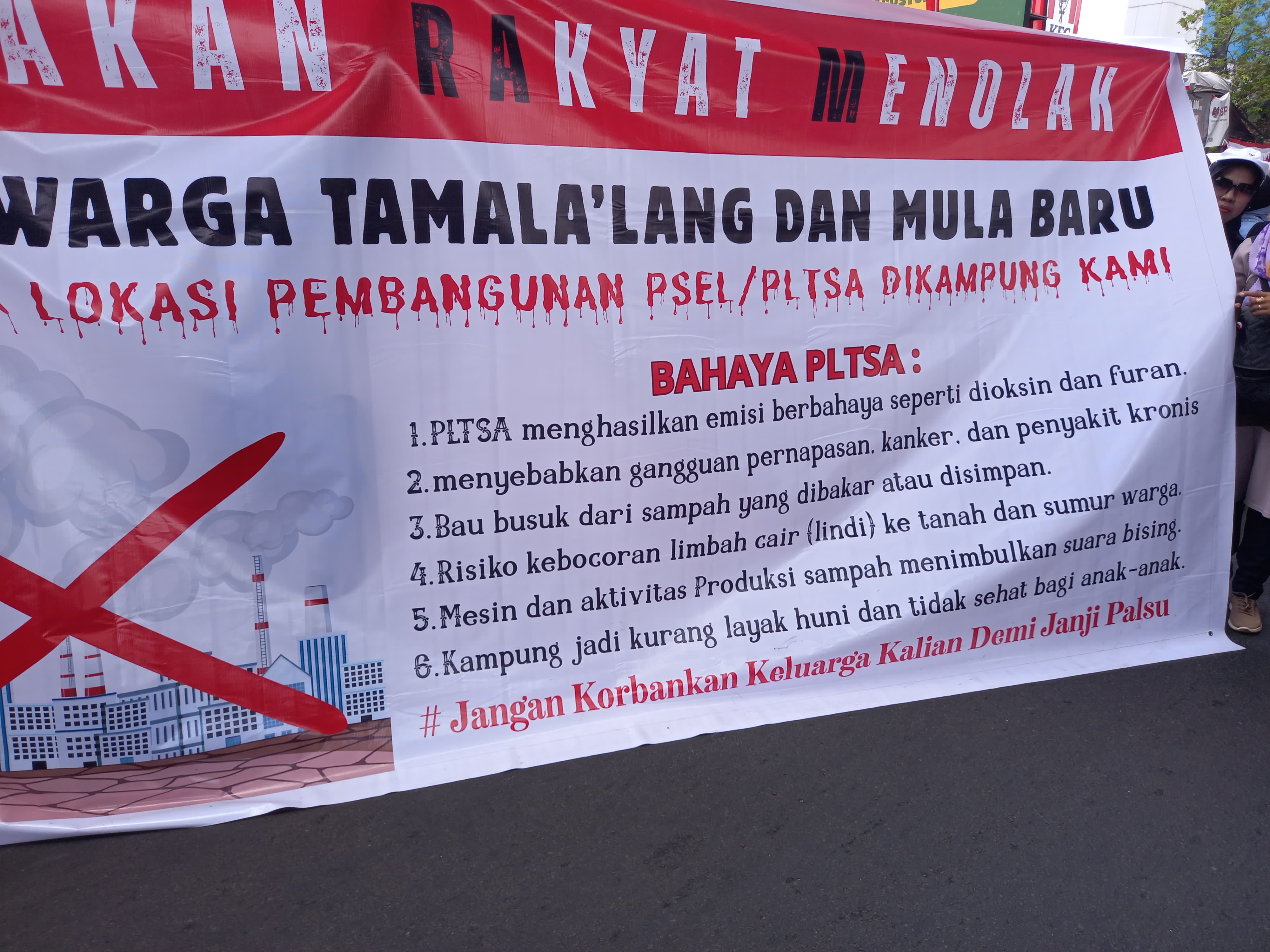 Warga Makassar Tolak PSEL di Permukiman Tamalanrea