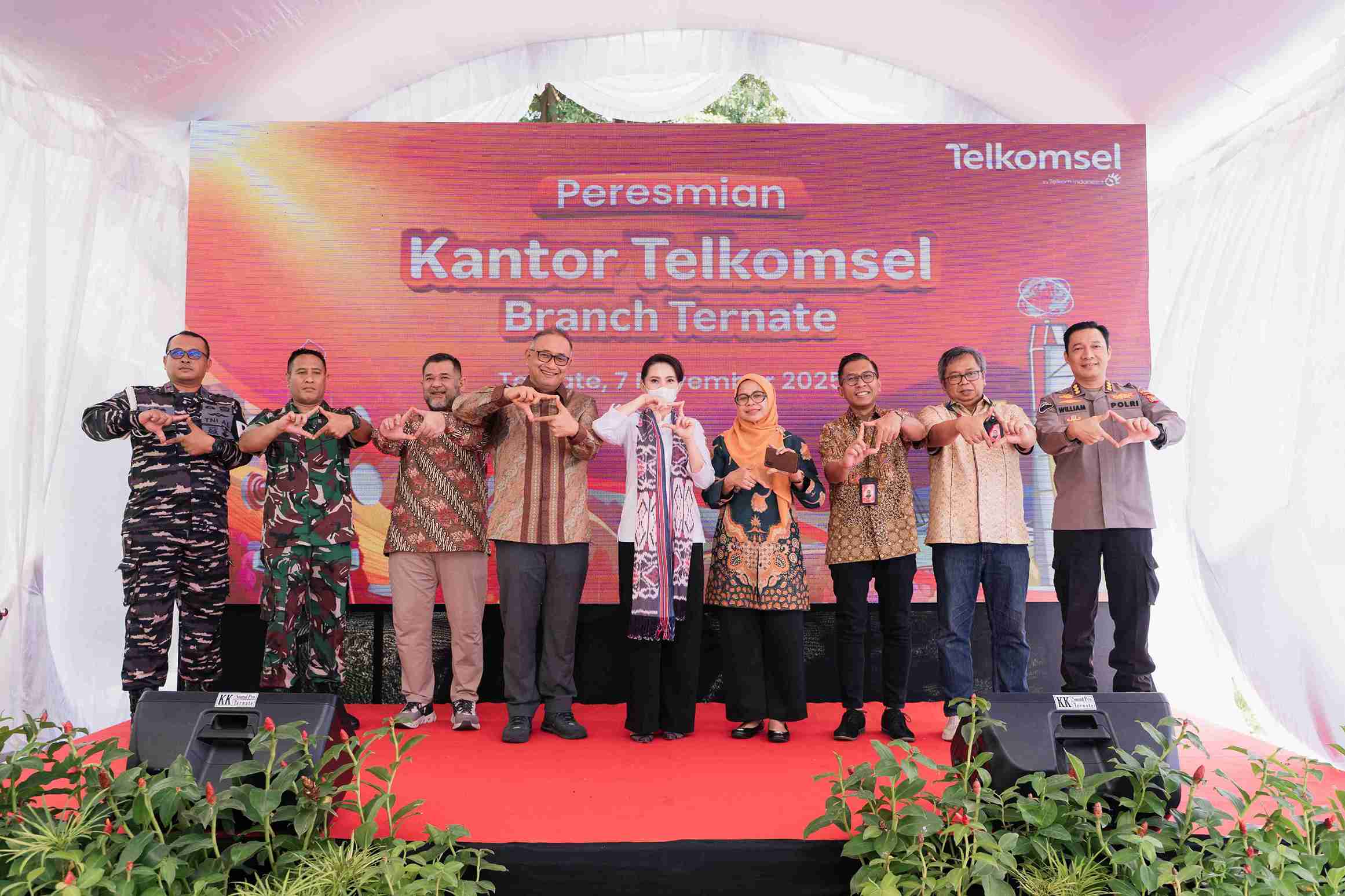 Telkomsel Resmikan Kantor Branch Ternate, Perkuat Layanan Digital dan Kolaborasi di Maluku Utara
