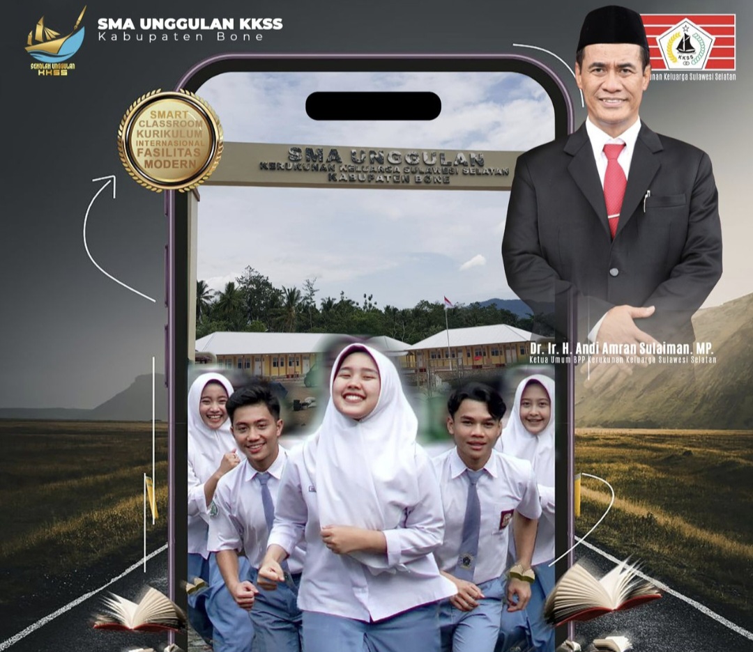 PMB SMA Unggulan KKSS di Bone Dibuka, Siapkan Generasi Diaspora Sulsel Berdaya Saing Global