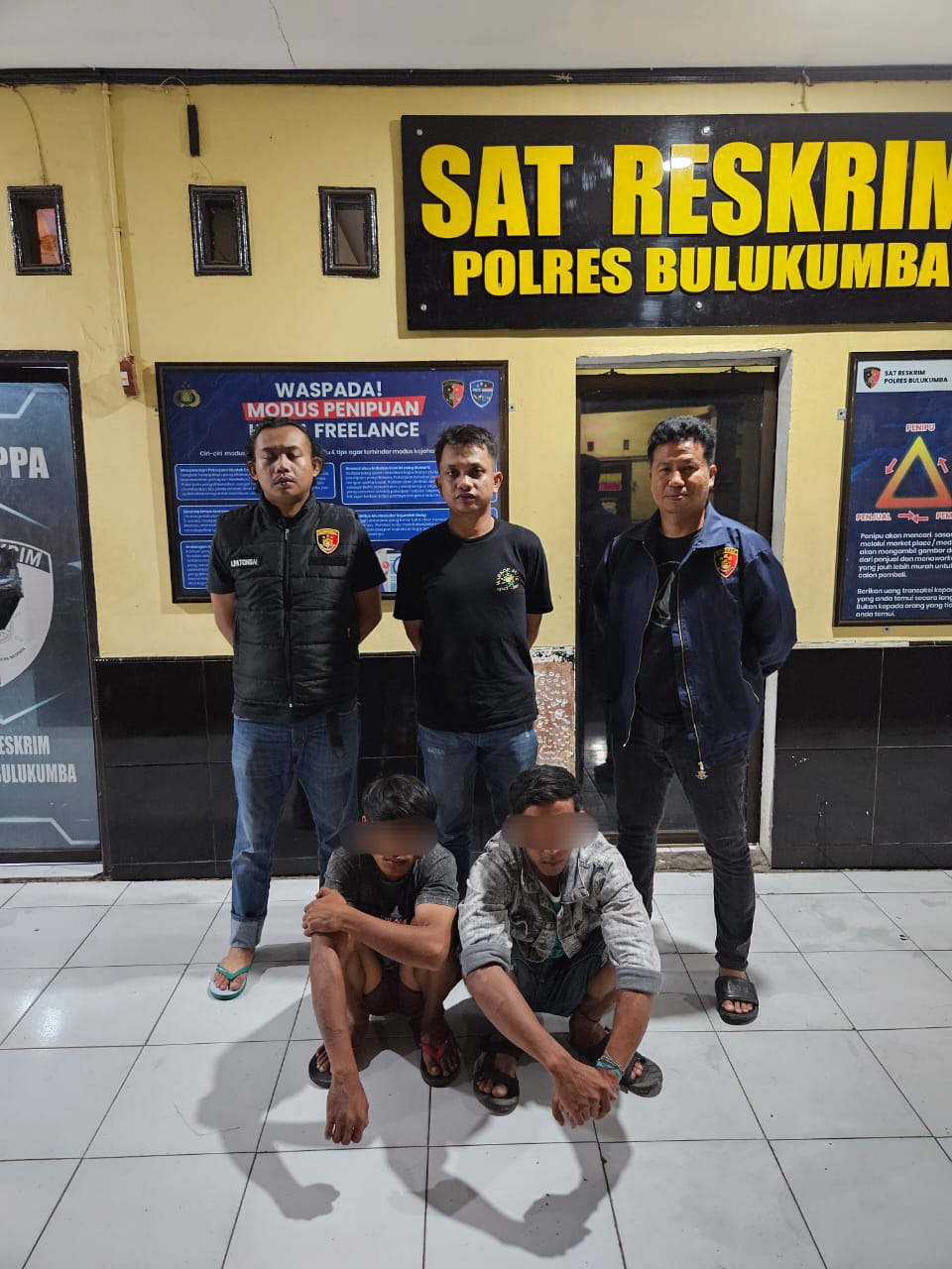 Bersenjata Busur, Dua Pemuda di Bulukumba Diringkus Polisi