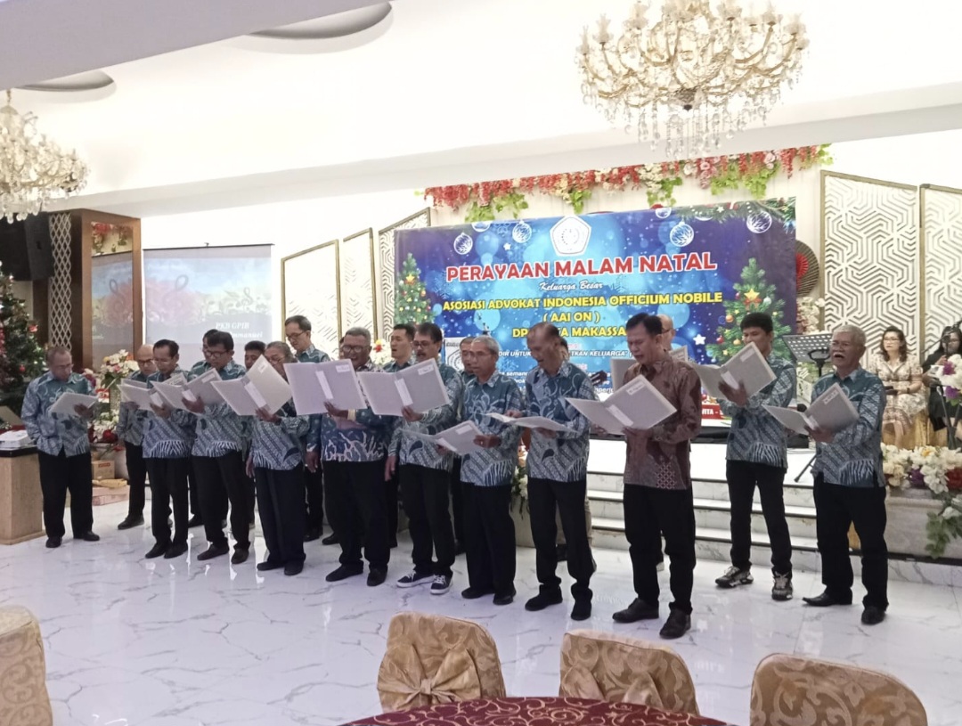 AAI ON Kota Makassar Gelar Perayaan Natal 2025, Metsie: Wujud Kasih Allah pada Manusia