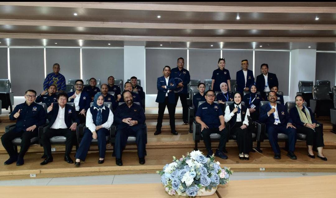 Resmikan Kantor NasDem Sulsel, Surya Paloh Harap Bisa Ditiru DPW Lain di Indonesia 