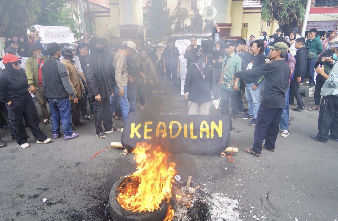 Lawan Praktik Mafia Tanah, Warga Manggala Bersatu Gelar Unjuk Rasa