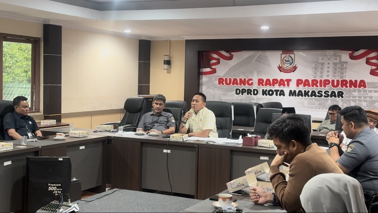 RDP Komisi B DPRD Makassar Singgung Setoran Parkir Rp100 Ribu per Bulan