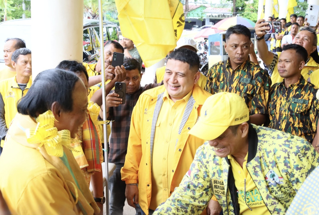 Munafri Dampingi Plt Ketua Golkar Sulsel Konsolidasi Jelang Pemilu 2029