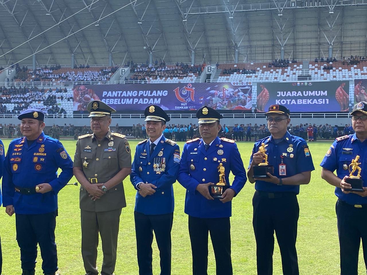 Ajang National Firefighter Skill Competition 2026, Makassar Sabet Emas Kategori Survival