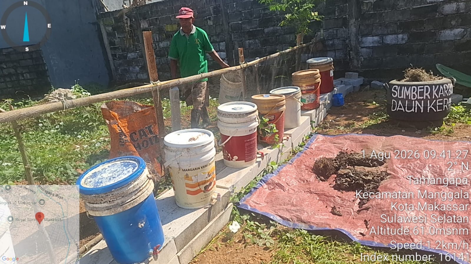 Pemilahan Sampah di RT 04 Tamangapa Libatkan Seluruh Unsur, Kini Jadi Percontohan