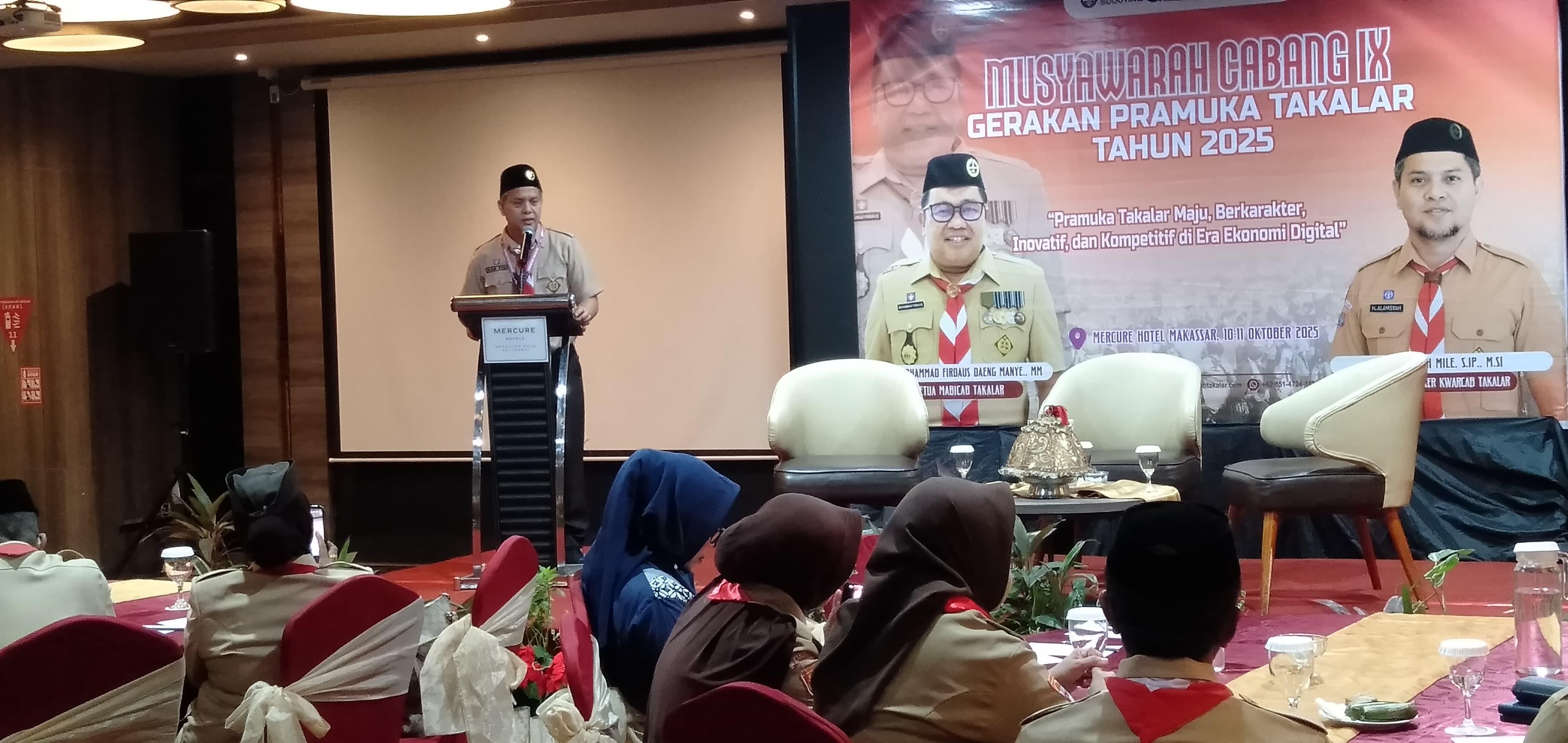 Muscab IX Pramuka Takalar Resmi Digelar, Gaungkan Semangat Maju dan Inovatif di Era Digital