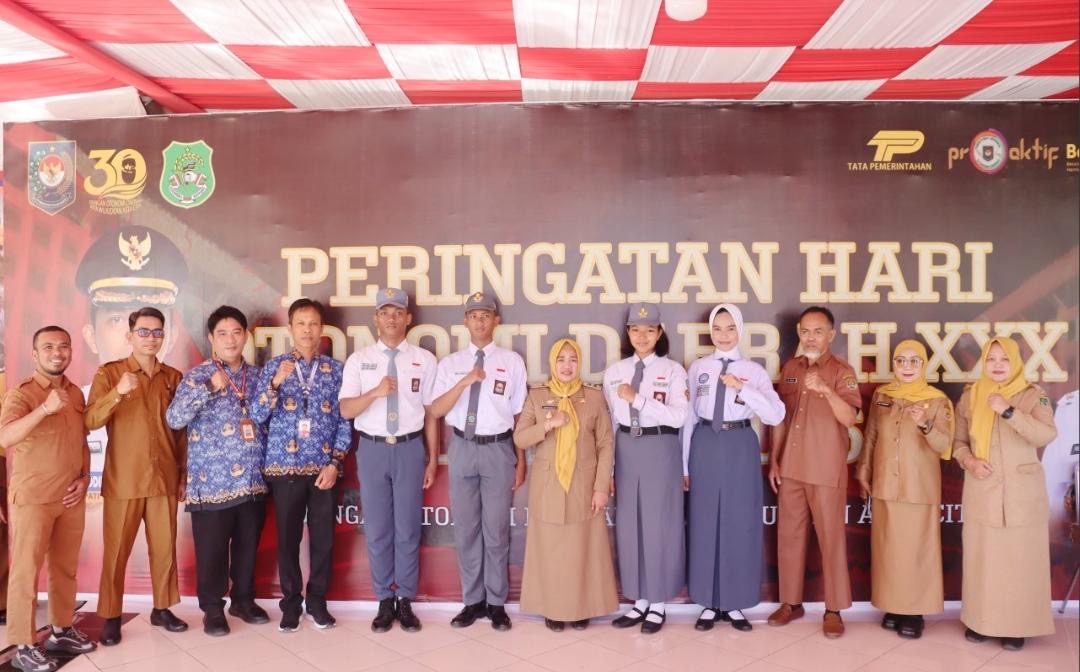 Wabup Sidrap Lepas Delegasi Paskibraka: Jaga Nama Baik Daerah
