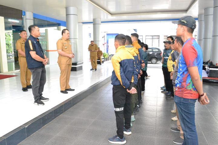 Wabup Maros Support Atlet Muaythai di Ajang Pra Porprov