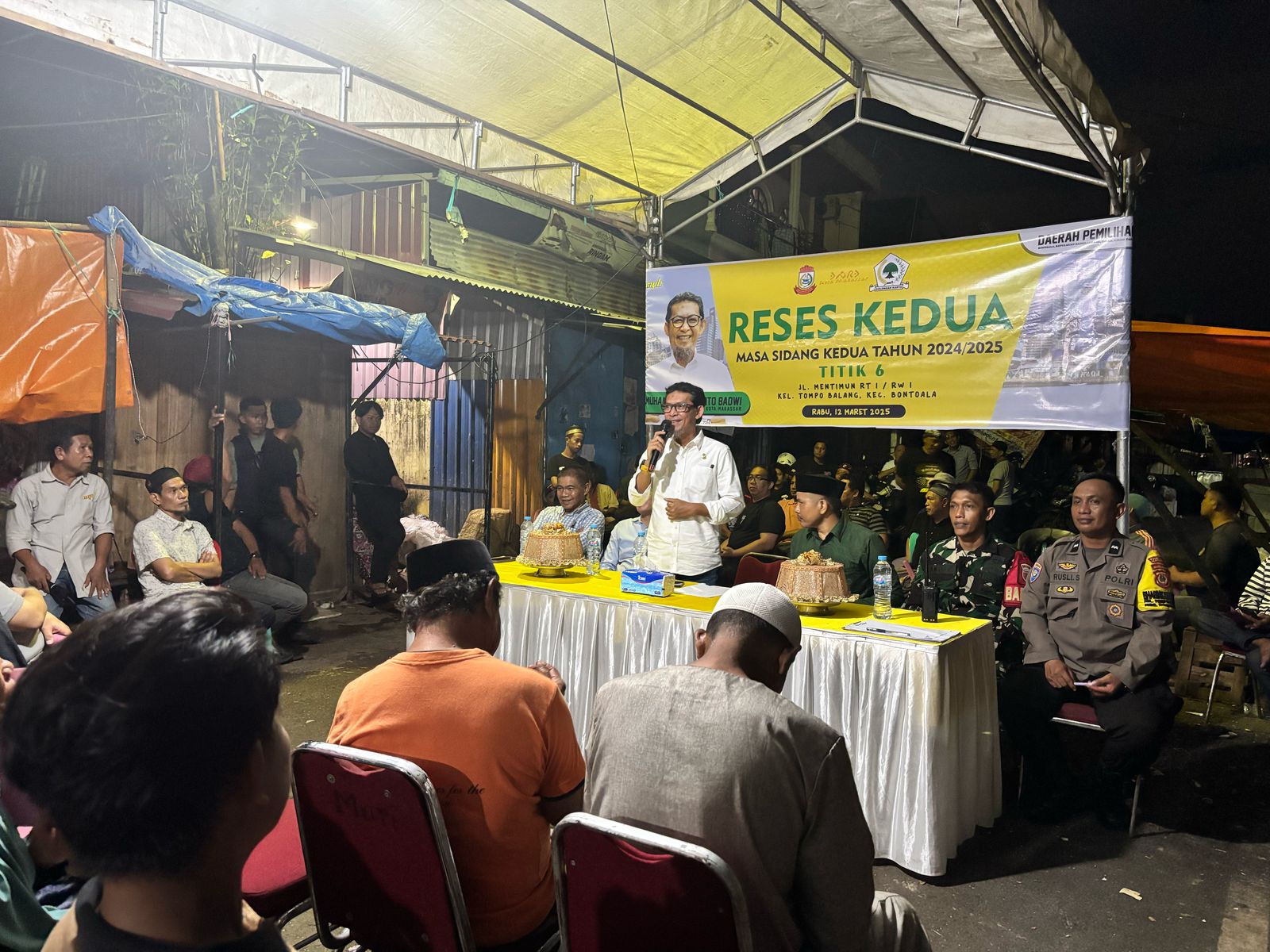 Reses MYB di Pasar Terong, Warga Keluhkan Sampah Hingga Jalan Macet
