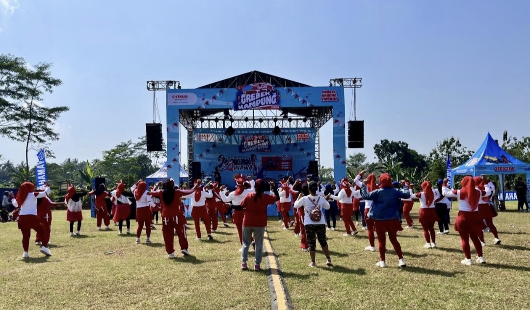 Grebek Kampung! Yamaha Kobarkan Semangat Kemerdekaan dan Kreativitas Warga Desa dalam Rangka HUT RI Ke-80