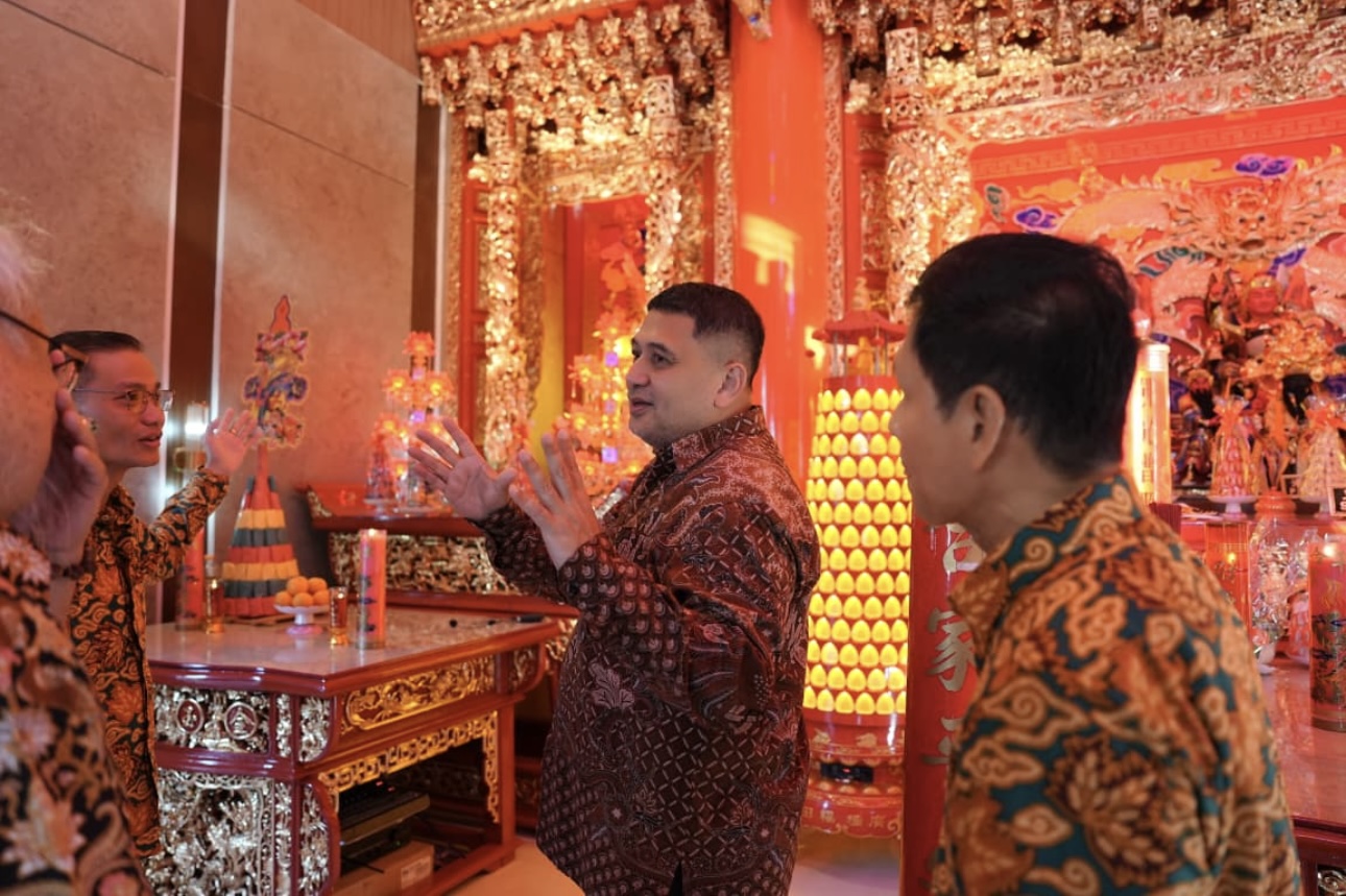 Appi Resmikan Cetia Zhen An Kong 'Sam Ong Hu' Makassar 