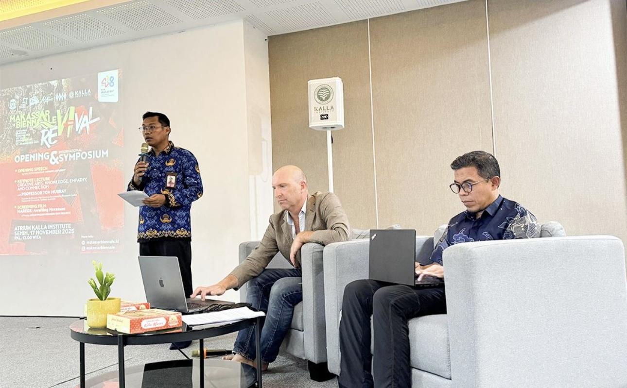 Rayakan Kebangkitan Kreativitas Dispar Hadiri Opening & International Symposium Makassar Biennale 2025