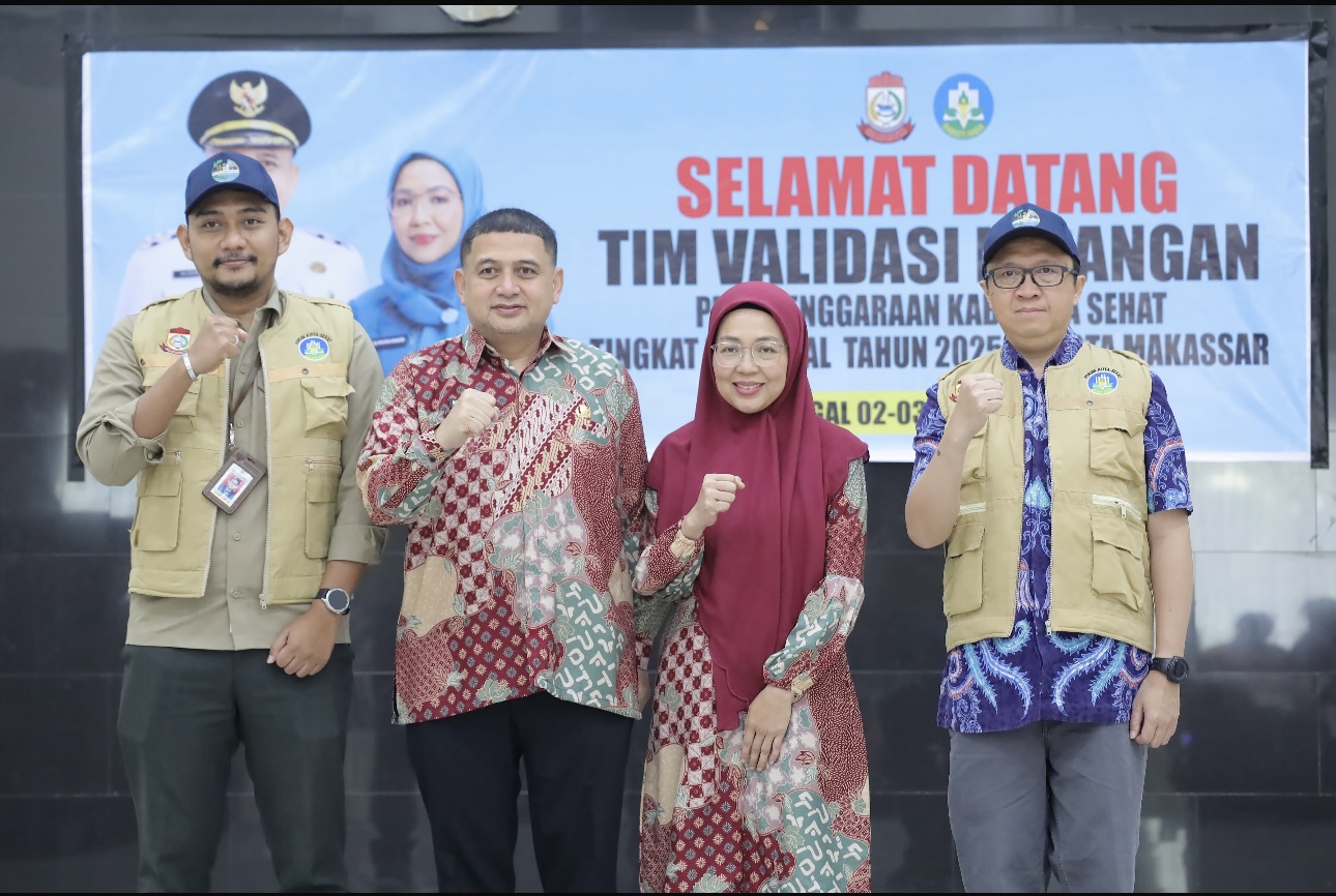 Sambut Tim Verifikasi Nasional, Pemkot Makassar Komitmen Wujudkan Kota Sehat