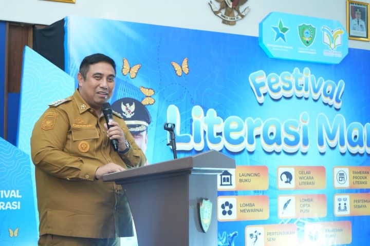 Chaidir Syam Ungkap Capaian Minat Baca Maros Capai Level Sangat Tinggi Nasional