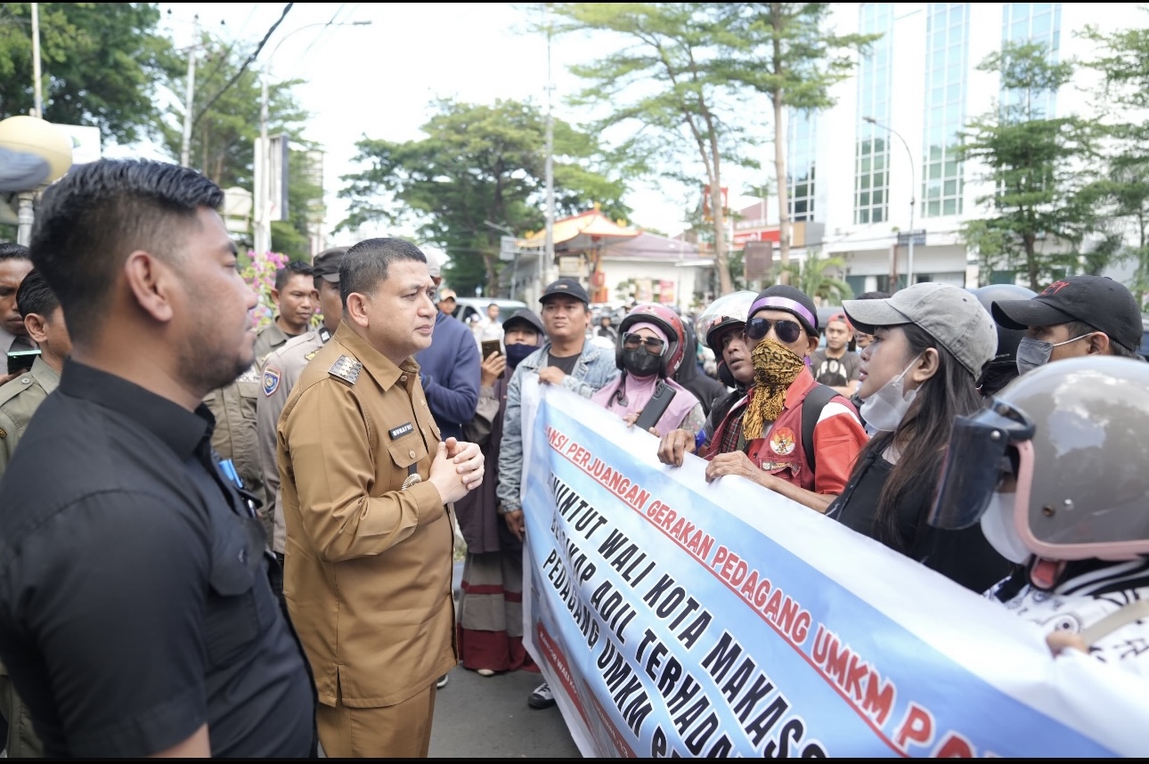 Wali Kota Munafri Tawarkan Lokasi Pedagang Losari, CFD Panakkukang, Sudirman dan MNEK