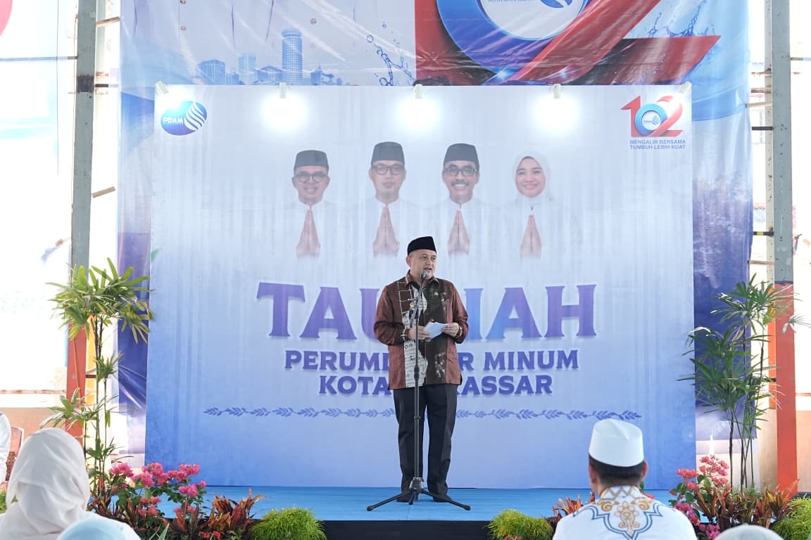 Ini Pesan Appi di HUT 102 PDAM Makassar