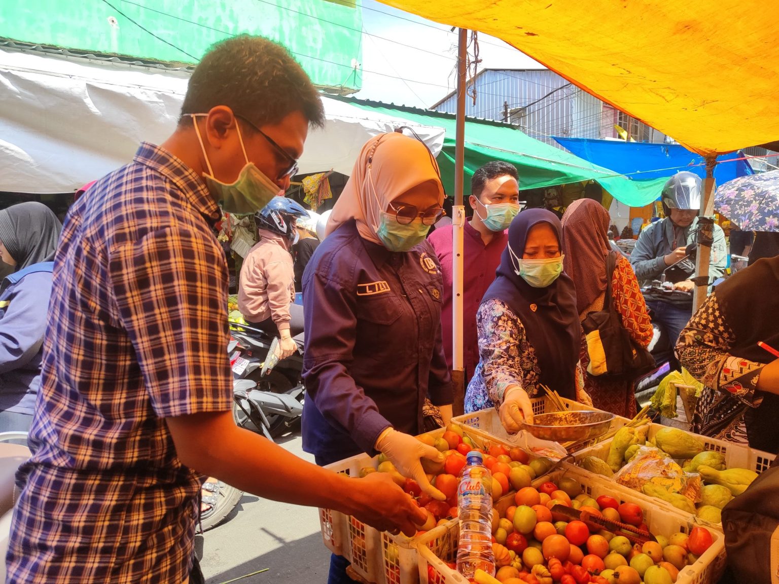 DKP Kota Makassar Awasi PSAT di Lapangan Wujudkan Pangan Sehat dan Aman Bagi Masyarakat