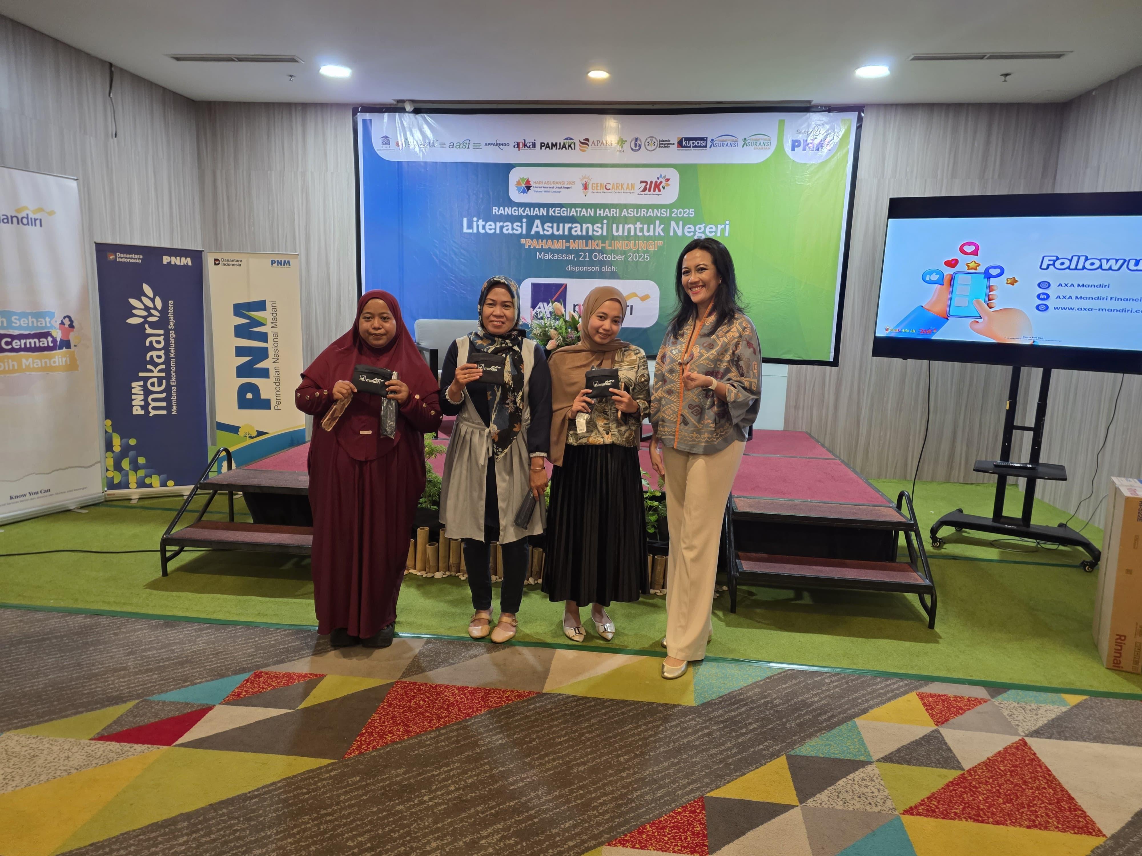 Meriahkan Hari Asuransi 2025, AXA Mandiri Berikan Literasi Asuransi dan Polis Gratis Kepada UMKM