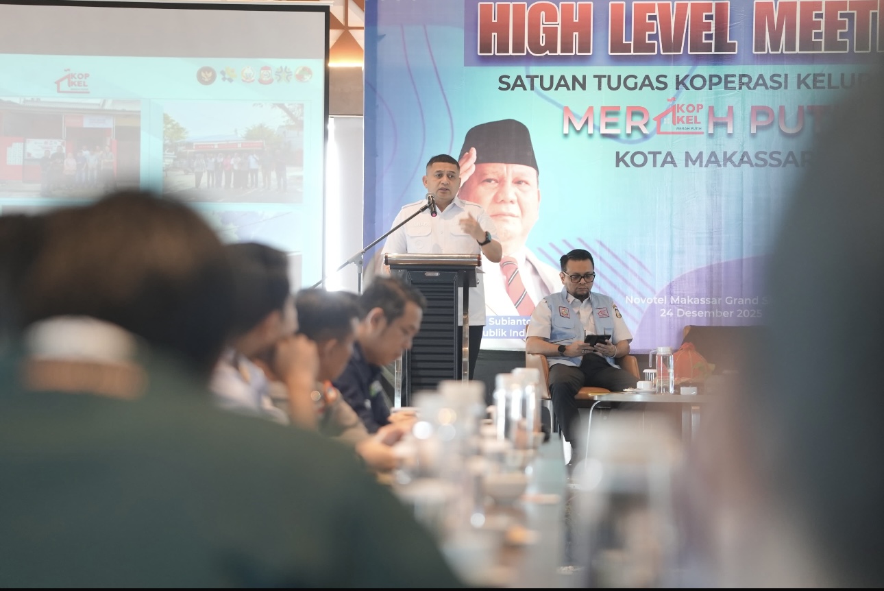 Pemkot Makassar Percepat Koperasi Merah Putih, Perkuat Ekonomi Kerakyatan