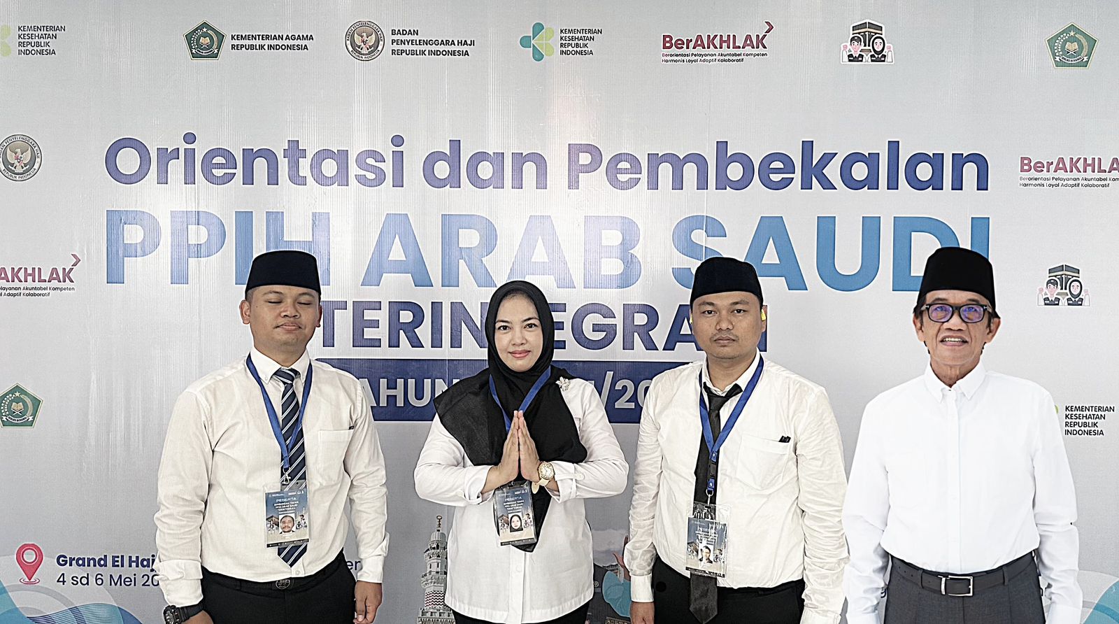La Tinro Mengutus 4 Orang Stafnya Sebagai Petugas Haji 2025