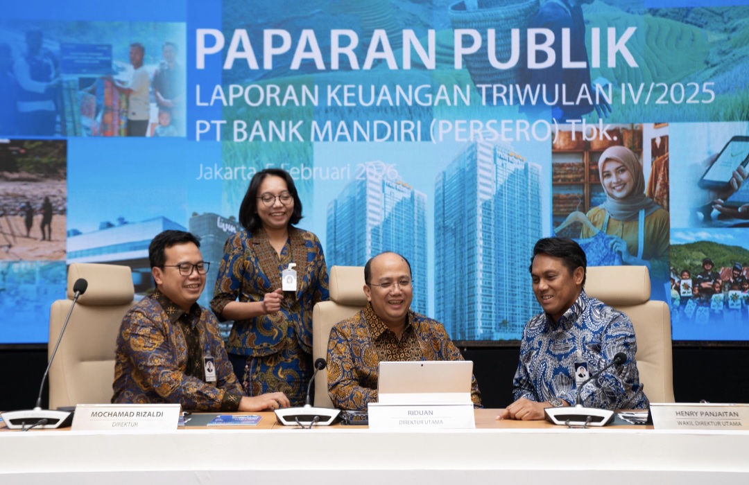 Bank Mandiri Catat Fundamental Solid di 2025, Perkuat Intermediasi dan Mitra Strategis Pemerintah
