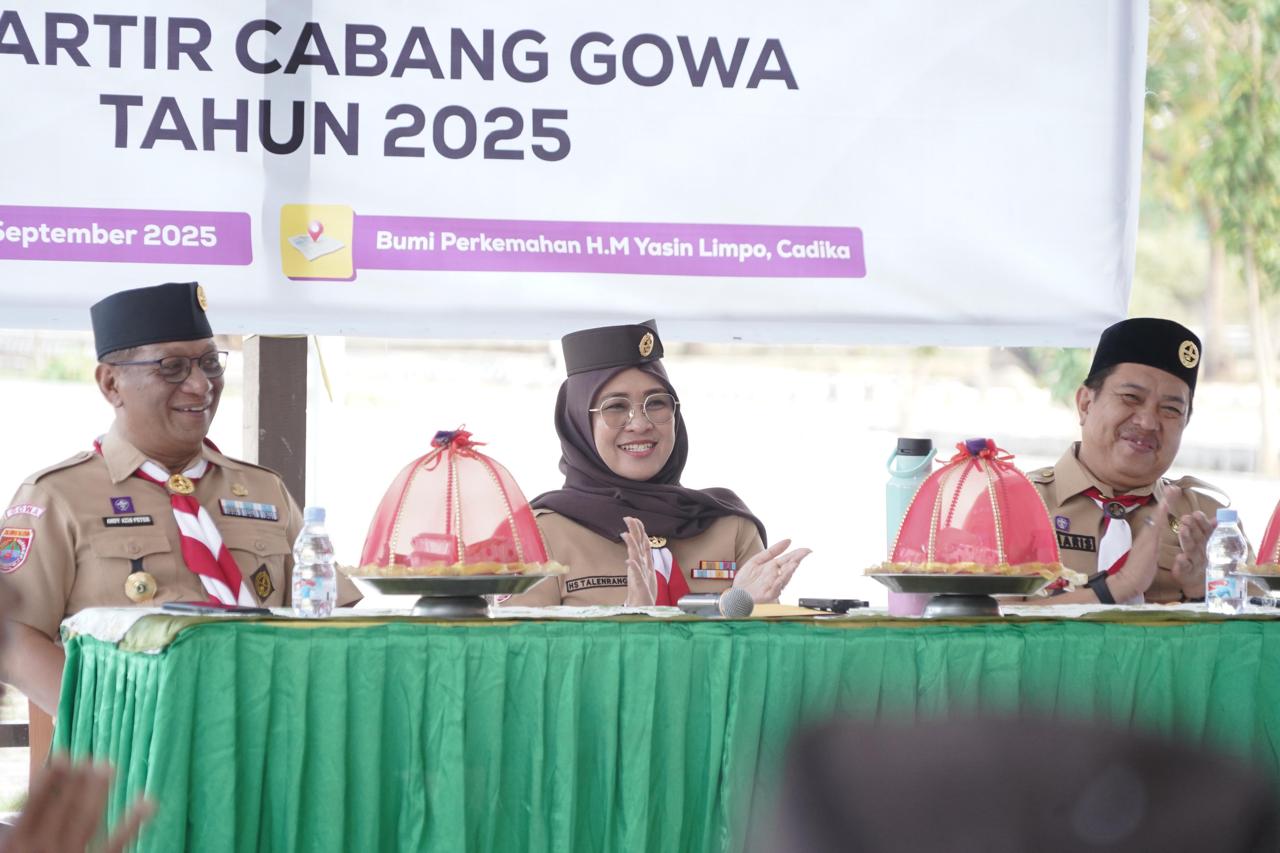 Kwarcab Gowa Gembleng Pembina Pramuka Dalam Kursus Mahir Tingkat Dasar