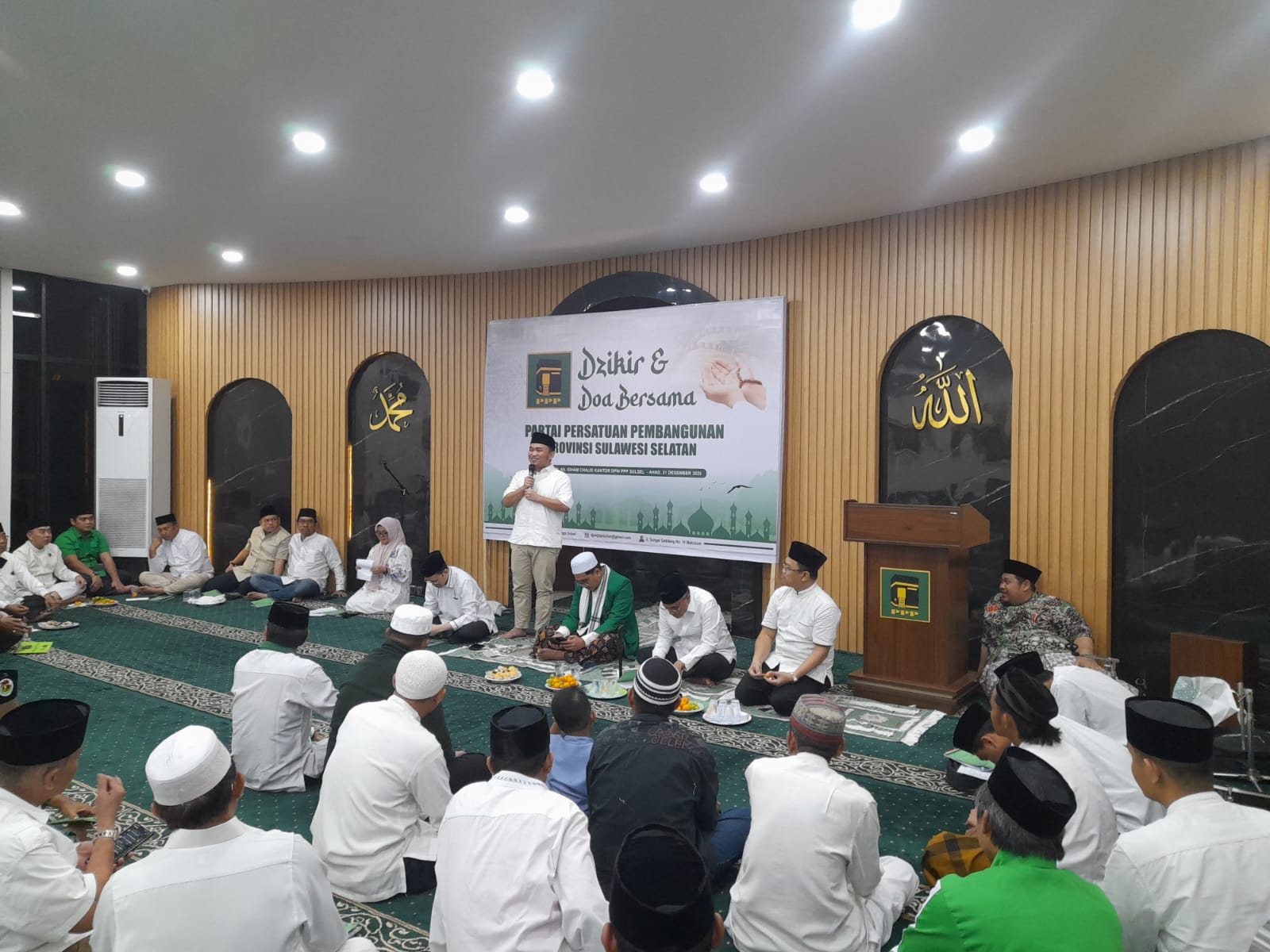 Imam Fauzan Tunaikan Janjinya Bangun Kantor PPP Hingga Rebut Kursi Pimpinan DPRD