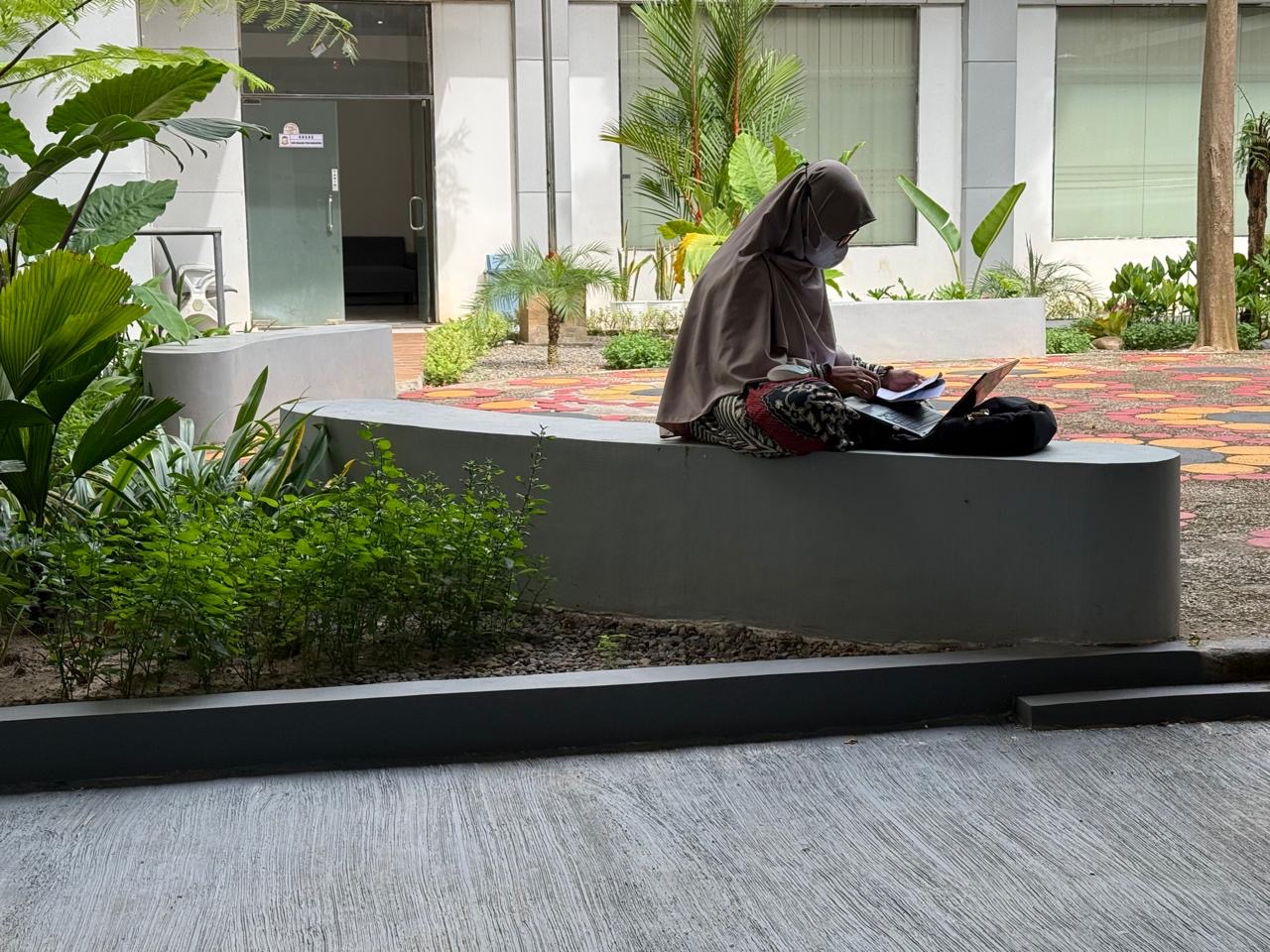 RTH di Balai Kota Makassar, Jadi Ruang Interaksi Pemerintah dengan Masyarakat