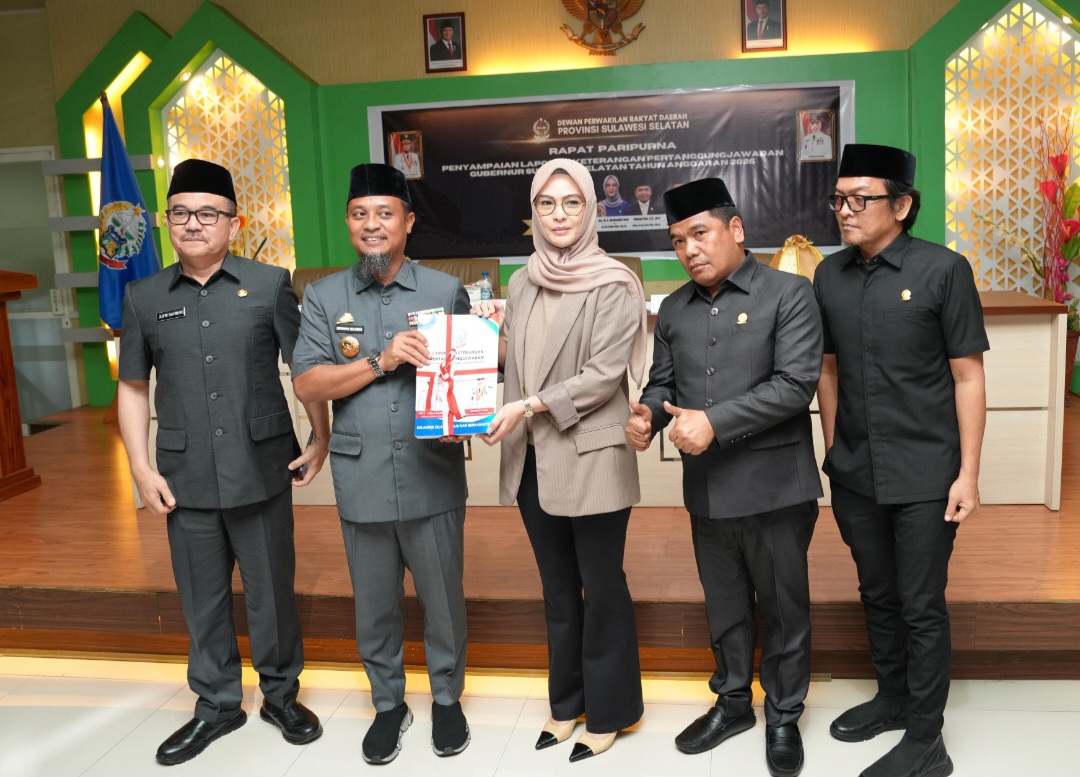 Dewan Sulsel Sebut LKPJ Gubernur Ada Indikasi Copy Paste