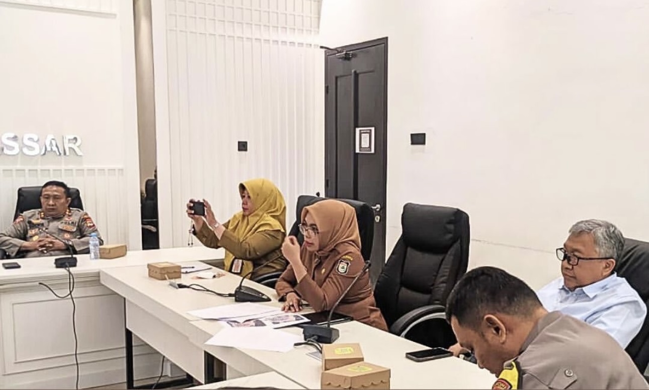 Sekretaris Dinas Pertanahan Kota Makassar Hadiri Rapat Koordinasi Persiapan Pengosongan Lahan
