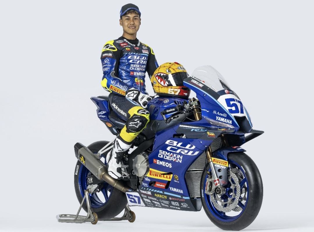 Sang Juara Dunia Aldi Satya Mahendra dan Yamaha Indonesia 'Siap Tempur' di World Supersport 2025