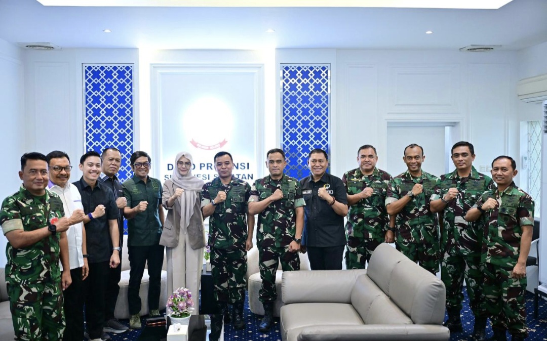 DPRD Sulsel dan TNI AU Perkuat Sinergi Hadapi Dinamika Geopolitik Global