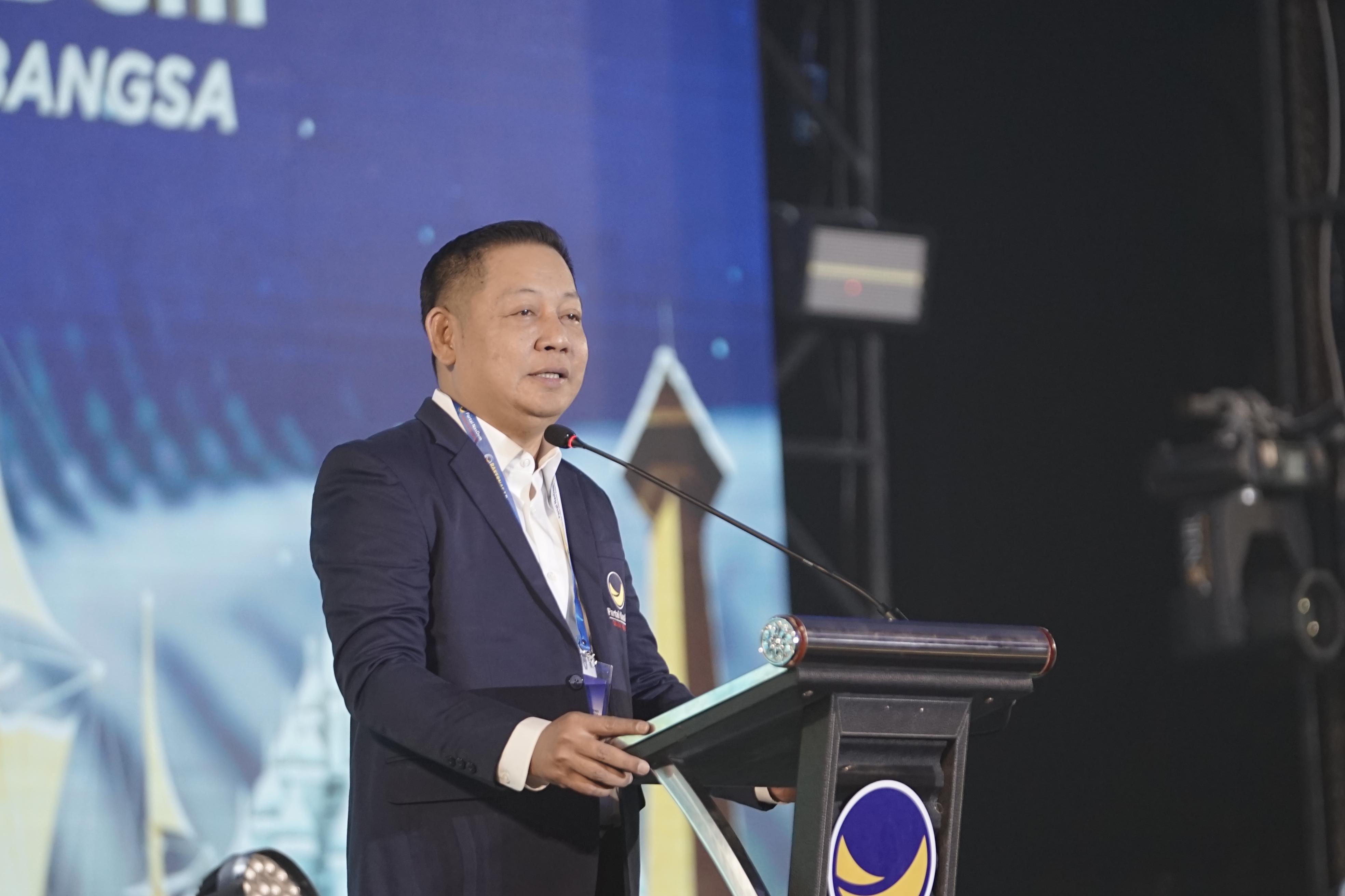 Tuan Rumah Rakernas  Perdana di Luar Jawa,  RMS dan Kader  NasDem Sulsel  Tunjukkan Totalitas    